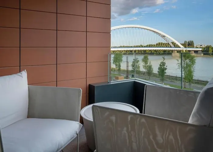 Eurovea Executive With Balcony Apartmán Bratislava